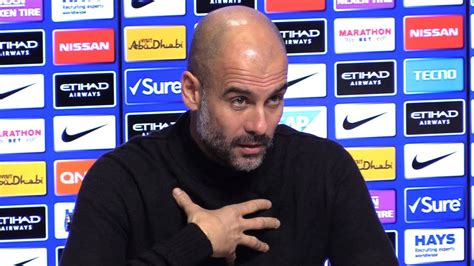 pep guardiola press conference today time
